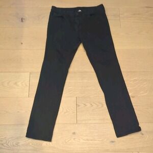 Refuge Skinny Leg Denim Jeans Women's Size 13 Black‎ Rinse Mid Rise 5-Pocket